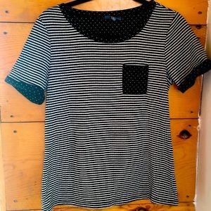 ModCloth Women’s L T-Shirt vacay beach schoolgirlcore eclectic travel pool date